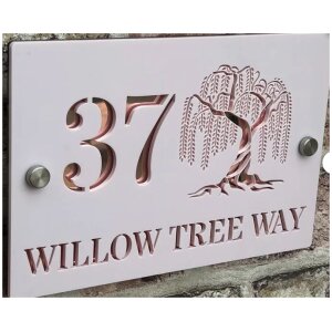 Willow Tree House Sign