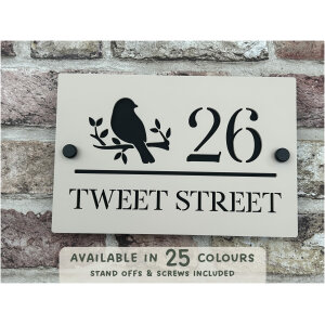 Bird House Sign