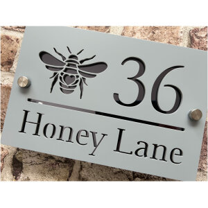 Bee House Sign