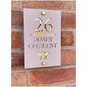 Bee House Sign